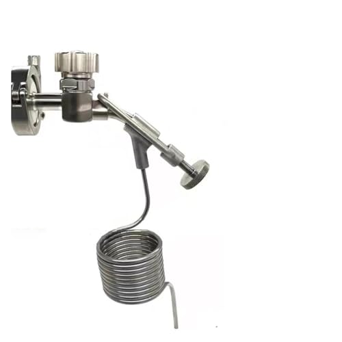 Home Brewing Tri Clamp 1.5" Sampling Valve with Coil Defoamer SS304 Brewing Sampling Valve Coil for Conical Fermenter Accessories Brewing Accessories(Defoamer 260g) - color: Defoamer 260g