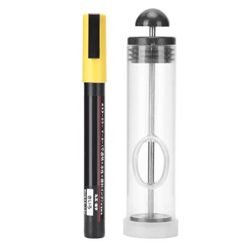 Fdit Beekeeping Marking Set Queen Bee Marker Bottle Quick Dry Pen with Foam Pad Catcher for Marking Bees
