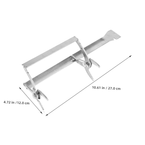 Kichvoe 2pcs Beekeeping Frame Lifter Tool and Frame Gripper Clamp Set Metal Hive Tool for Beehive Inspection and Honey Harvesting