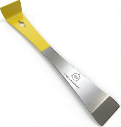 Hive Tool - Flat 2.5mm Thick Heat Treated Stainless Steel for Durability & Strength - Beekeeper Tools for Prying, Lifting & Scraping - Beekeeping Supplies - size: Standard