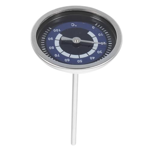 PRETYZOOM Stainless Steel Kettle Temperature Gauge Accurate Dial Thermometer for Water Heating User Friendly Design for Tea Brewing Fits Stainless Steel Models