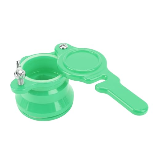 2Pcs Honey Gate Valve, Leak Proof Plastic Honey Extractor Tap, Beekeeping Supplies & Honey Harvesting Equipment (Green) - color: Green