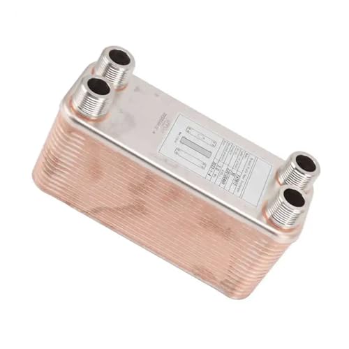 Plate Chiller Stainless Steel Brazed Plate Heat Exchanger for Beer Wort Water(EATB12-40) - size: EATB12-40
