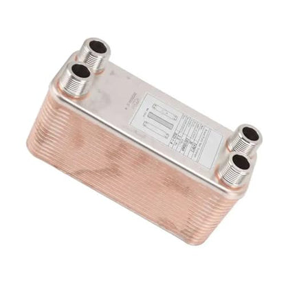Plate Chiller Stainless Steel Brazed Plate Heat Exchanger for Beer Wort Water(EATB12-40) - size: EATB12-40