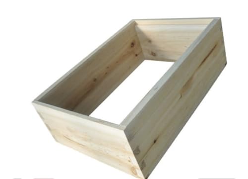 10 Frame Medium Super Bee Hive Box, 10 Frame Bee Hive Box, LANGSTROTH Beehive Medium Box , ( unassembled)