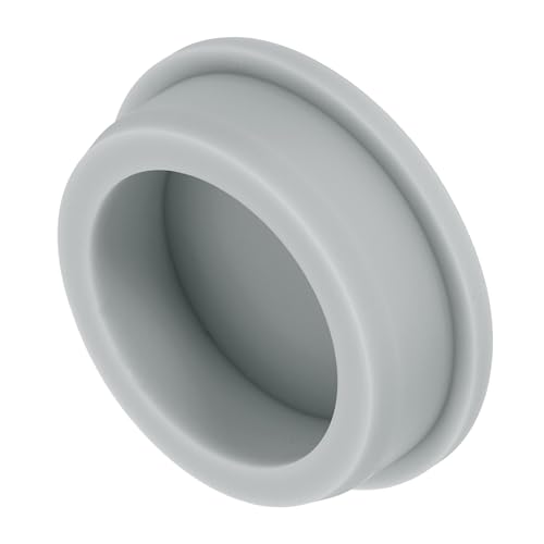 uxcell Silicone Rubber Plug, High Temp Round Hole Plug Waterproof Rubber Stopper Pipe End Caps Fit 46.3mm/1.82" for Bathtub Bottle Sealing, Grey - size: 46.3mm/1.82"