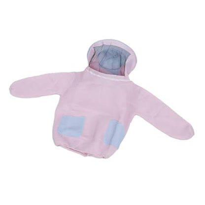 TOPINCN Beekeeping Jacket with Veil Breathable Mesh Cotton Ventilated Forest Bee Jacket Stylish Beekeeper Suit Women for Bee Lovers