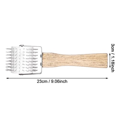 Honey Uncapping Roller,Honey Extractor Manual,Plastic Needle Roller Uncapper Extractor Tool Uncapping Needle Roller Bee Honey Comb Extracting Beekeeping Beekeeper Equipment Tool