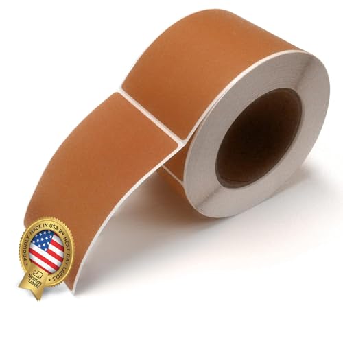 NextDayLabels 500 Rectangle Stickers (3" x 5") - Color Coding Labels Roll - Moving Labels for Boxes, Colored Inventory Stickers for Packing, Organizing, and Storage (Tan) - color: Tan