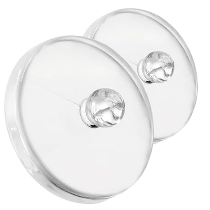 Jillmo Large Fermentation Weights for 1 Gallon Wide Mouth Jars, Heavy Glass Fermenting Weights with Easy Grip Handle, Keeps Vegetables Under Brine for Sauerkraut, Kimchi & Pickles, Pack of 2 - size: Plain - 2 Pack