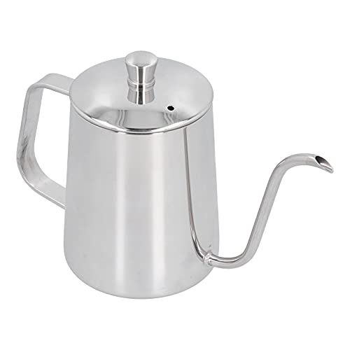 600ml 304 Stainless Steel Coffee Kettle Pour Over Coffee Pot for Home Kitchen Coffeemaker Carafes
