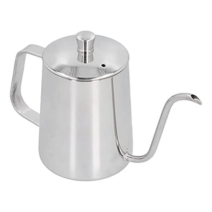 600ml 304 Stainless Steel Coffee Kettle Pour Over Coffee Pot for Home Kitchen Coffeemaker Carafes