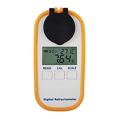 Digital Refractometer, Electronic Digital Urine Refractometer Urine Specific Gravity Meter Serum Protein Detector Tester Urinometer Urine Hydrometer,Beer Brewing, Coffee, Maple Syrup, Juice, Food