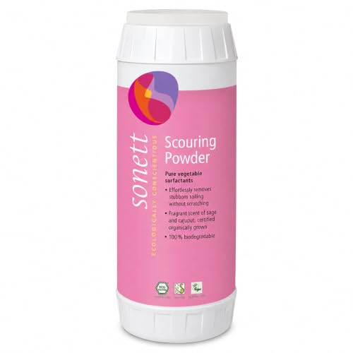 Sonett Scouring Powder Organic - Biodegradable Cleaner, 16 oz (Pack of 1)