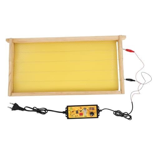 Adjustable Voltage 3-24V Beekeeping Electric Embedder Wax Wire Embedder Beehive Frame Embedder Beehive Installer Equipment for Wax Frames Beekeeping Tools