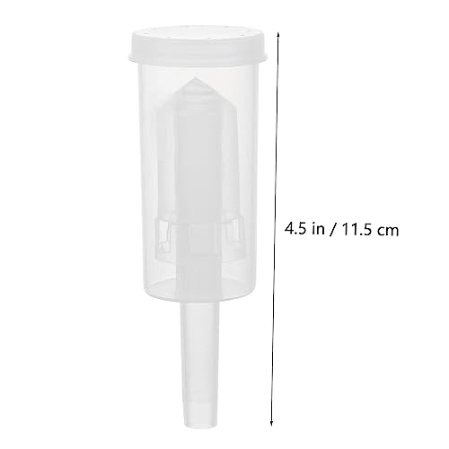 3-Piece One-Way Valve Set for Brewing Plastic Stopper Check Valve for Beer and Wine Fermentation Suitable for Homebrewing Supplies