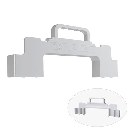 3-in-1 Framing Tools, 12“, 14”, 16" On-Center Layout Framing Spacing Tool, Cast Aluminum Layout Jig for Walls, Roofs, Floors, Ladders, and Decks.