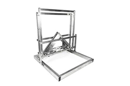 Hive Frames Uncapper with Double 12V Electric Knives Bee Honey Stainless Steel Uncapping Machine