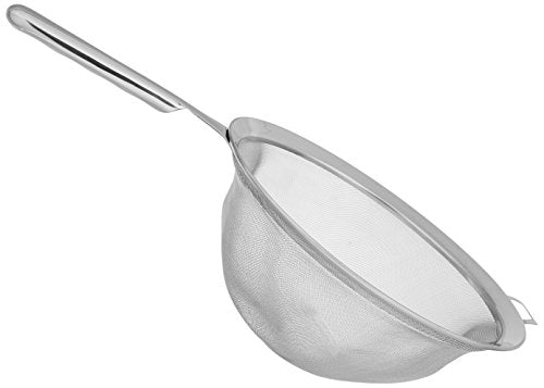 Norpro, 10" KRONA Stainless Steel Double Mesh Strainer, Silver - size: 10"
