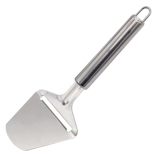 Stainless Steel Cheese Slicer for Block Cheese - Cheese Cutter & Handheld Shaver - Heavy Duty Slicer for Cheddar, Gouda, Soft and Hard Cheeses