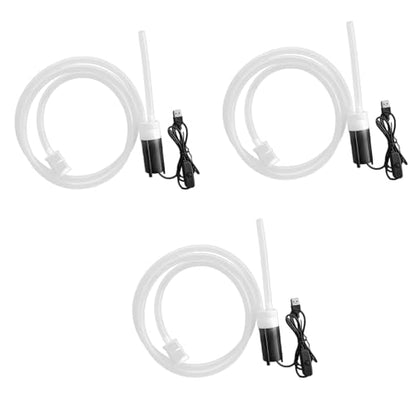 Automatic Siphon Pumps for Home Brewing Quiet Operations Silicone Construction Wine Transfer Home Brewing Siphon Pumps - size: 2m