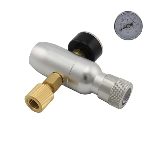 Home Brewing Homebrew Kegging Premium Regulated CO2 Charger Kit Mini Gas Regulator 3/8" Thread 30PSI 60PSI 150PSI Beer Kegerator Brewing Accessories(30psi) - color: 30psi