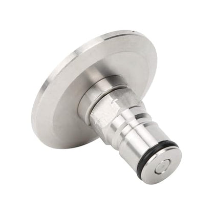 Ball Post with Triples Clamps Connection 1.5Inch Fittings for Brewing Equipment Easy Disassembly Design Steel Triples Clamps to Ball Adapter - color: A