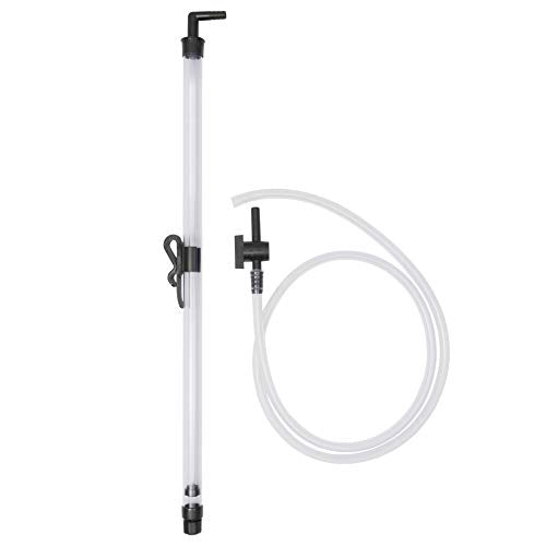North Mountain Supply Quick Start Automatic Siphon - 24 Inches, With Bucket Clip, Butterfly Valve & Hose - color: Quick Start With Butterfly Valve & Hose, size: 24 Inches