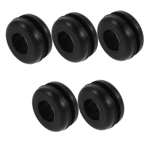 Ciieeo 5pcs Leakproof Rubber Airlock Grommet Seal Ring for Homebrewing Wine and Beer Fermentation, Food-grade Water Seal Compatible with Mason Jar Fermenters, DIY Fermentation Supplies
