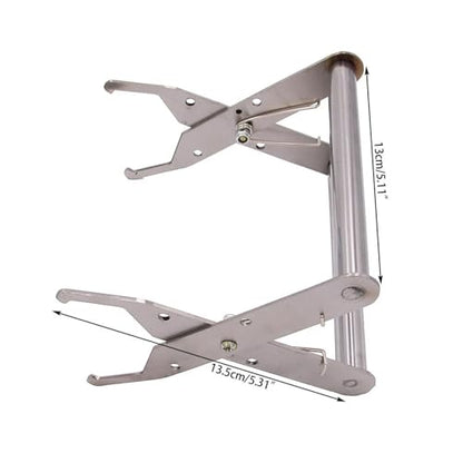Bee Hive Frame Grip 2pcs Bee Hive Frame Holder Stainless Steel Capture Frame Grip Beehive Clip Clamp Grasp Beekeeping Accessories Increase Honey Bee Tool for Beekeeeper