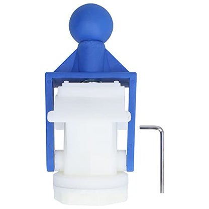 Honey Gate Valve with Ergonomic Ball Handle, Plastic Honey Gate Valve for Bucket with Screwdriver Beekeeping Supplies