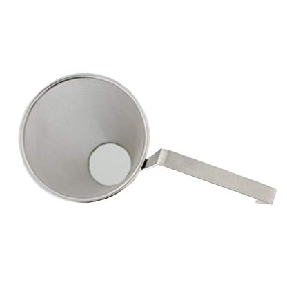Brewing Hopper Spider Strainer, ProMaker Stainless Steel 1 Gallon 300 Micron Mesh Cartridge Hop Spider Beer Hops Filter Homebrew Hops Beer Tea Kettle Brew Filter (5.3 X 16 Inch)