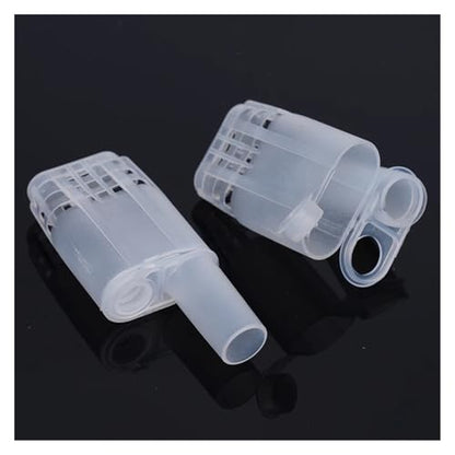 100pcs Queen Bee Cages Beekeeping Protection Isolation Plastic White Move Tools