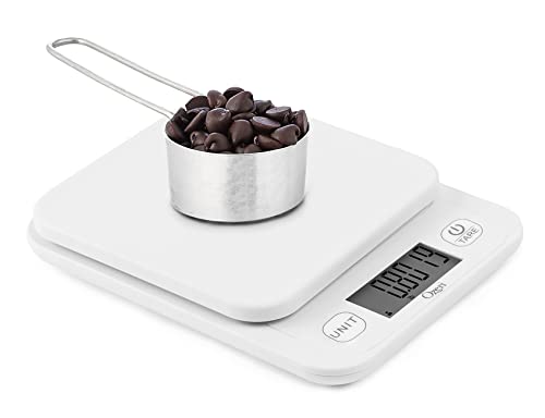 Ozeri Garden and Kitchen Scale II, with 0.1 g (0.005 oz) 420® Variable Graduation Technology® - color: White