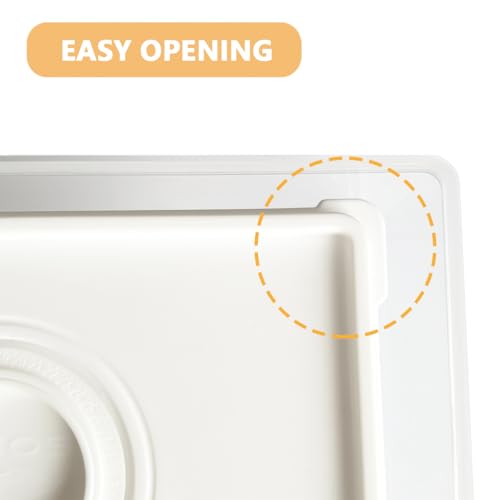 Sliced Cheese Container with Time Recording - Block Cheeses Storage Container for Fridge Cream Cheese Sliced Cheeses Cheddar Cheese Box with Lid Cheeses Saver