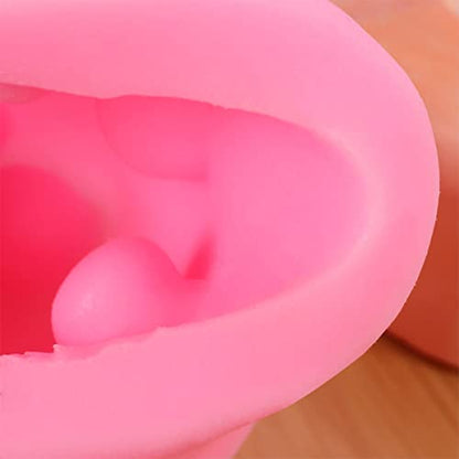 Triangle Cheese Shape Mould Hand Pie Molds for Baking Flexible Silicone Fondant Mold Safe for Boys and Girls for Cake Decorations