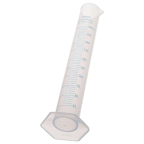 250 ML Hydrometer Test Jar, Measuring Cylinder,Test Homebrewed Beer, Wine, Mead, Cider,Easy to Use & Read