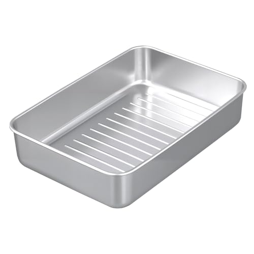 SINJEUN 4 PCS Stainless Steel Cheese Container, Deli Meat Storage Containers with Lid for Fridge Organizers and Storage