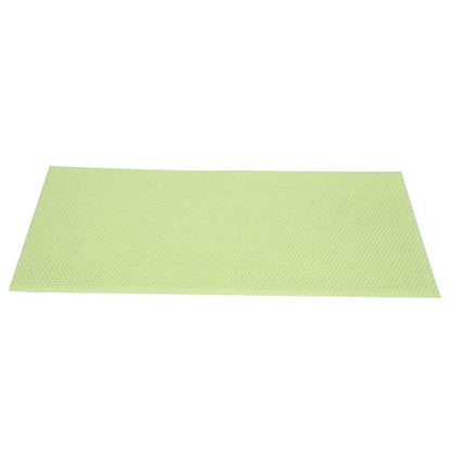 10Pcs Green Plastic Beeswax Beehive Foundation Sheets, Honeycomb Texture Beekeeping Supplies for Hive Frames, Durable and Reusable Wax Base for Honey Production