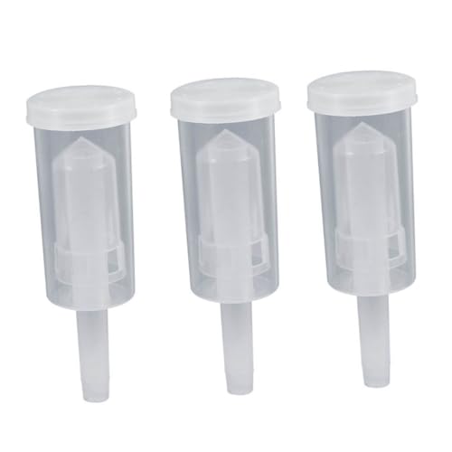 LABRIMP 6 Pcs One Way Exhaust Water Sealed Check Valve Kit for Homebrew Beer and Wine Making Standard Easy to Use Prevents Back Flush and Isolates Air - size: 6 pcs