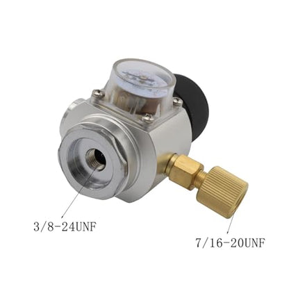 Home Brewing Hombrew Beer Mini Co2 Regulator 0-30psi 3/8" Thread Mini Keg Charger Kit Kegerator Dispenser Brewing Accessories