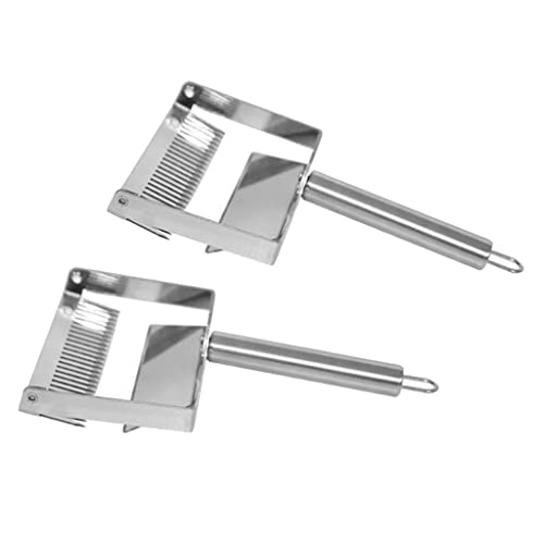 9'' Honey Uncapping Fork Scraper for Beekeeping, 2Pcs Stainless Steel Wide Hive Shovel Tool