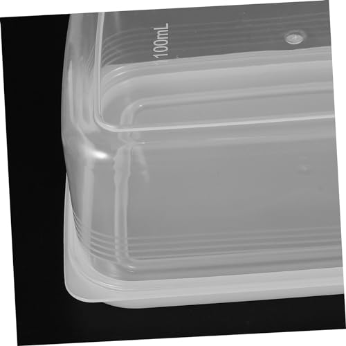 SOLUSTRE Crisper Box Airtight Bread Container Box Lid for Office Lunches Outdoor Picnics - color: Multi