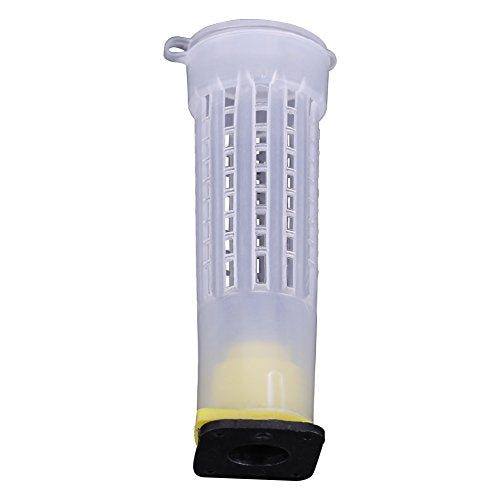 GLOGLOW Queen Rearing Kit for Beekeeping Plastic Beekeeping Box with 50 Cell Cups & Covers Bee Cultivating Tool for Honeybee Queen Grafting and Rearing
