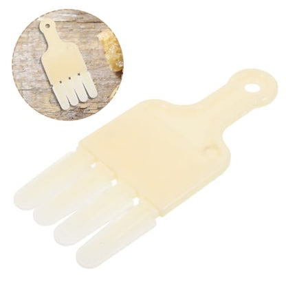 2pcs Beekeeper Jelly Squeegee Pen Beekeeping Tool Scraper Multifunctional 4-Row Extraction Tool for Honeycomb Cleaning and Apiculture Use