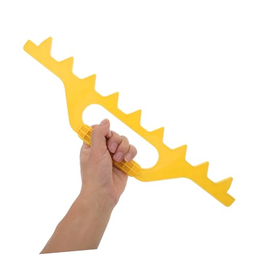 GALPADA Plastic Beehive Frame Spacer Tool for Beekeeping Sturdy Hive Scraper Strip 10-Pack Plastic Frame Holder for Honey Production