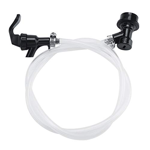 3.3ft Beer Hose, Beer Brewing Tubing with Ball Lock Disconnect and Party Tap for Corny Cornelius Keg Distribution Home Brewing Outdoor Parties