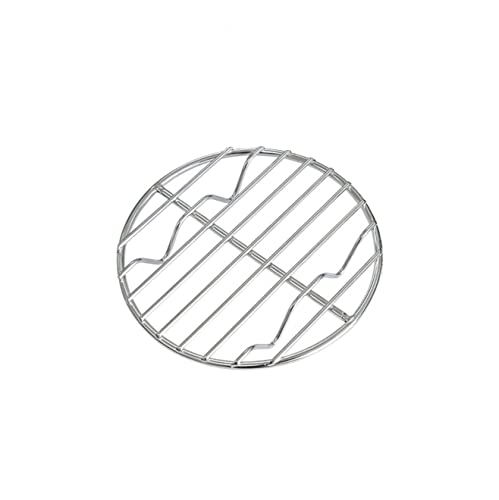 CAMPINGMOON φ4.9-inch Round Stainless Steel Cooking Grid Grill Fits for Backpacking Pocket Stove W13 - color: Dia 4.9 inches, fits for Backpacking Pocket Stove W13