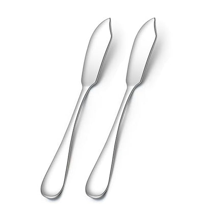 AOOSY Stainless Steel Butter Knives, Cheese Knives, Butter Spreader for Kitchen Restaurant Party,Set of 2 - size: 2PC