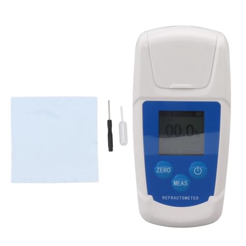 Refractometer, Conical Fermenter 0‑55% Brix Meter Brix Meter for Fruit Beverage Drinks Sugar Content Measuring